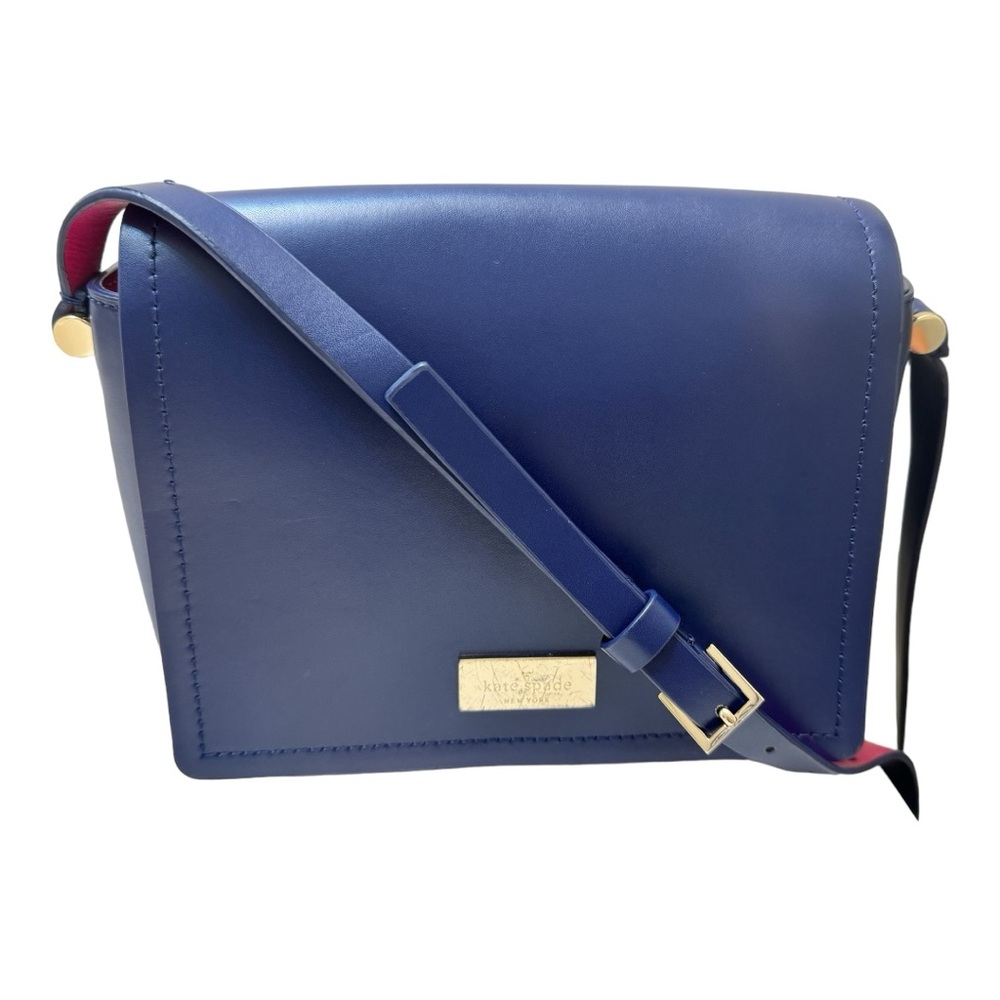 Kate Spade Ava Arbour Hill Smooth Leather Flap Crossbody Bag. - Picture 2 of 13